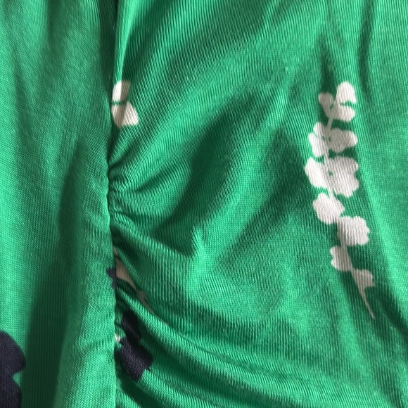 Ann Taylor wrap top with ruching on sides. - Picture 5 of 6